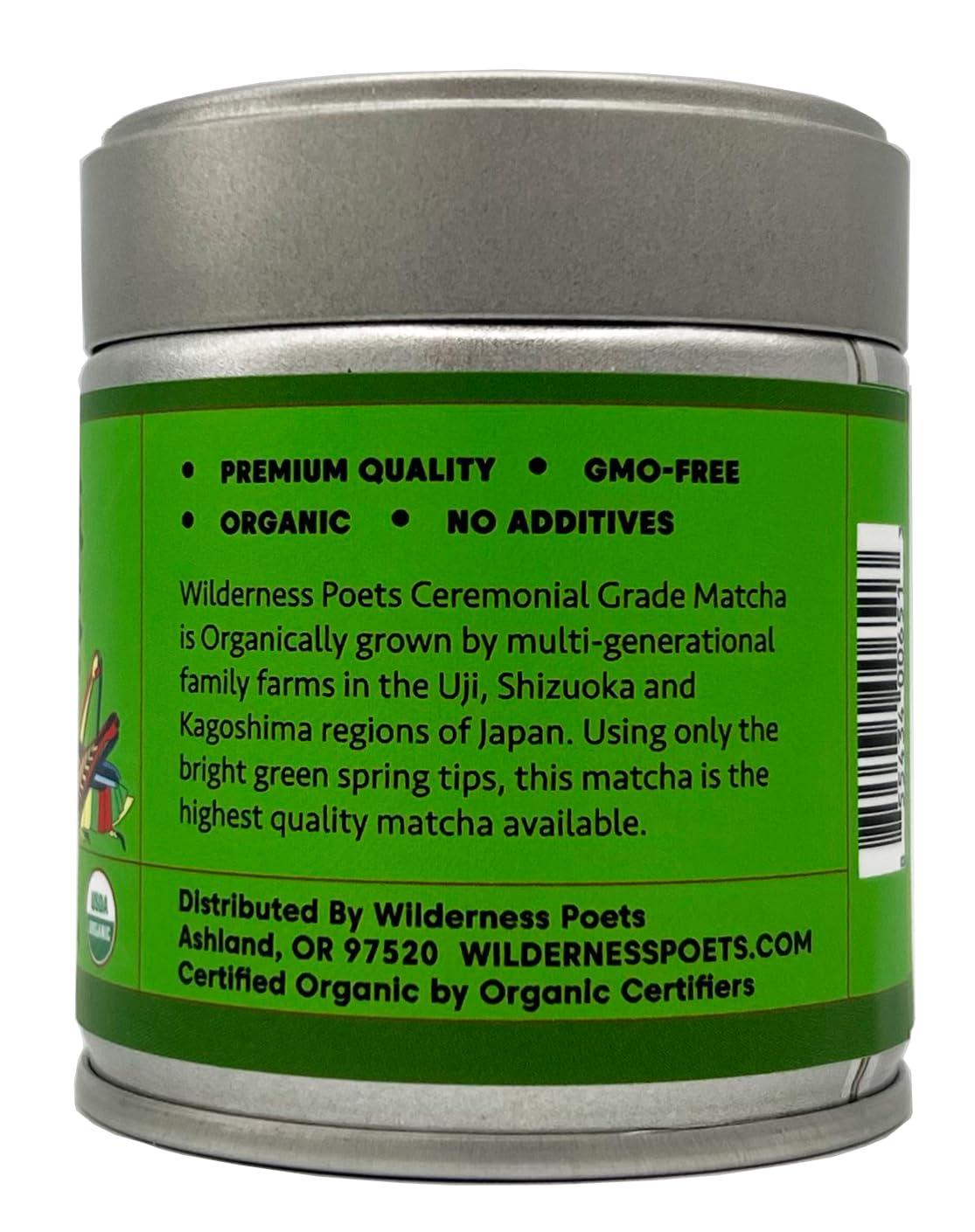 Foto 8 pulgar | Té Verde Matcha En Polvo Wilderness Poets  Grado Ceremonial - Venta Internacional.