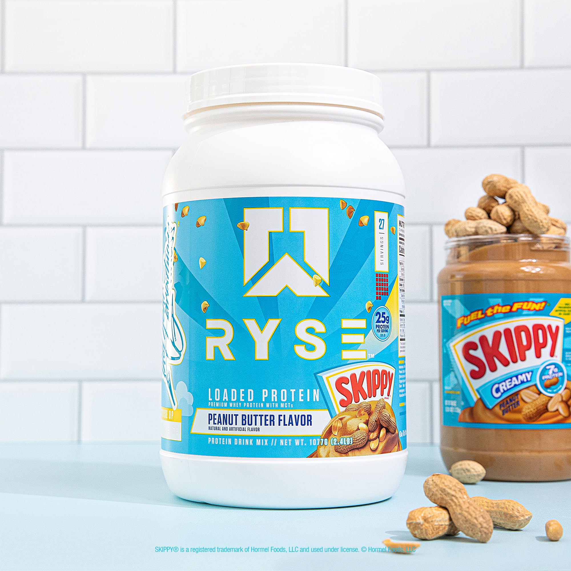Foto 7 pulgar | Crema De Cacahuete Ryse Loaded Skippy Protein En Polvo  1 Kg  27 Raciones - Venta Internacional.