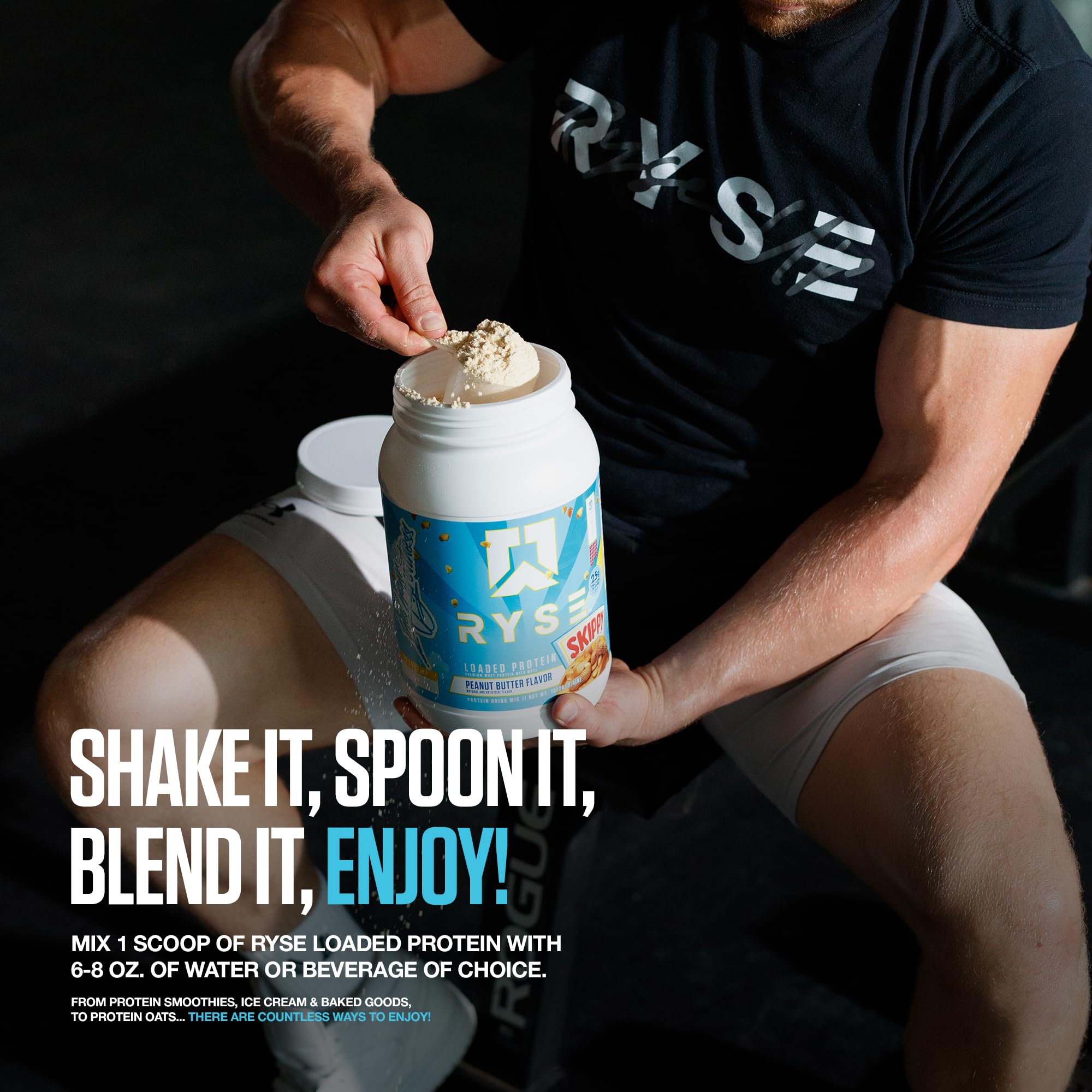 Foto 8 pulgar | Crema De Cacahuete Ryse Loaded Skippy Protein En Polvo  1 Kg  27 Raciones - Venta Internacional.
