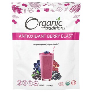 Foto 1 | Suplemento Antioxidante Berry Blast De Organic Traditions 100 G - Venta Internacional.