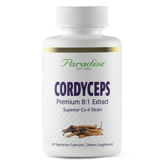 Foto 1 | Suplemento De Extracto De Cordyceps Cs-4 De Paradise Herbs 60 Cápsulas - Venta Internacional.