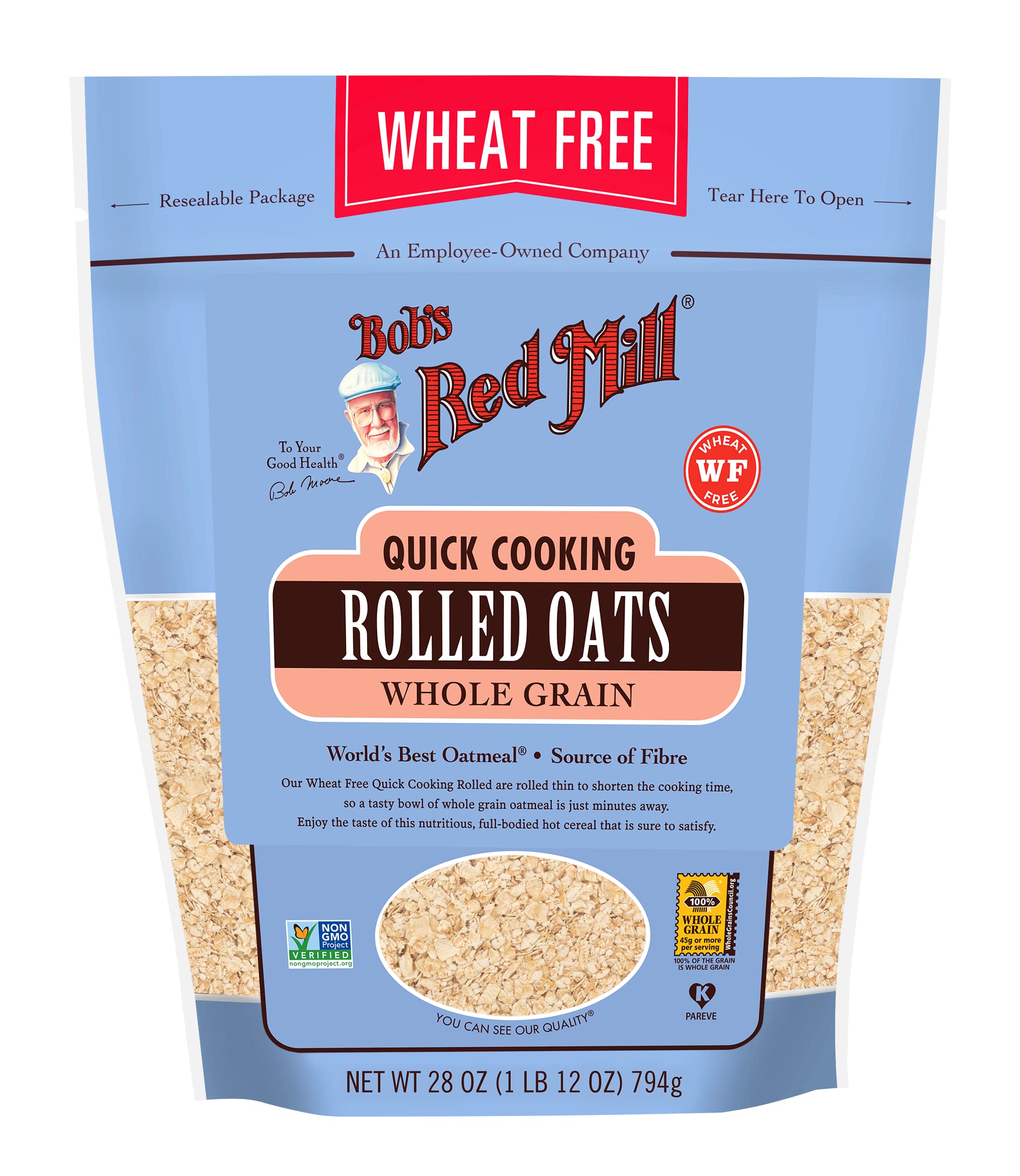 Foto 1 | Avena Arrollada Bob's Red Mill  Sin Gluten  Cocción Rápida  800 G - Venta Internacional.