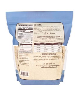 Foto 2 | Avena Arrollada Bob's Red Mill Sin Gluten Cocción Rápida 800 G - Venta Internacional.