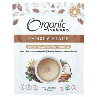 Foto 1 | Bebida Organic Traditions Con Chocolate Con Leche 150 G Con Ashwagandha - Venta Internacional.