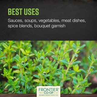 Foto 4 | Seasoning Frontier Co-op Thyme Leaf Organic 454 G - Venta Internacional.