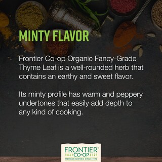 Foto 5 | Seasoning Frontier Co-op Thyme Leaf Organic 454 G - Venta Internacional.