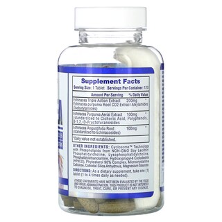 Foto 2 | Suplemento Hi Tech Pharmaceuticals Echinacea 400 Mg 120 Comprimidos - Venta Internacional.