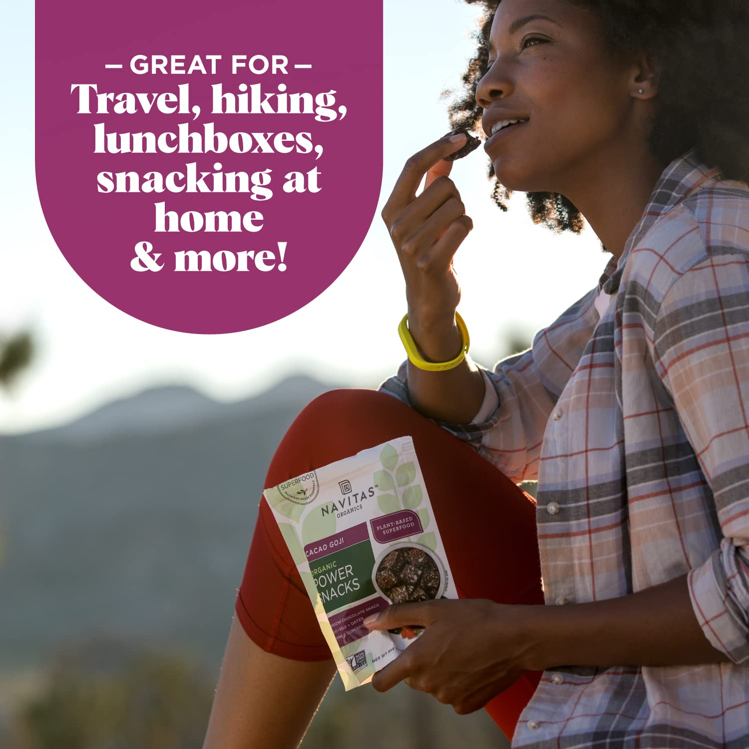 Foto 5 pulgar | Snacks Navitas Organics Superfood Power Cacao Goji 240 Ml - Venta Internacional.