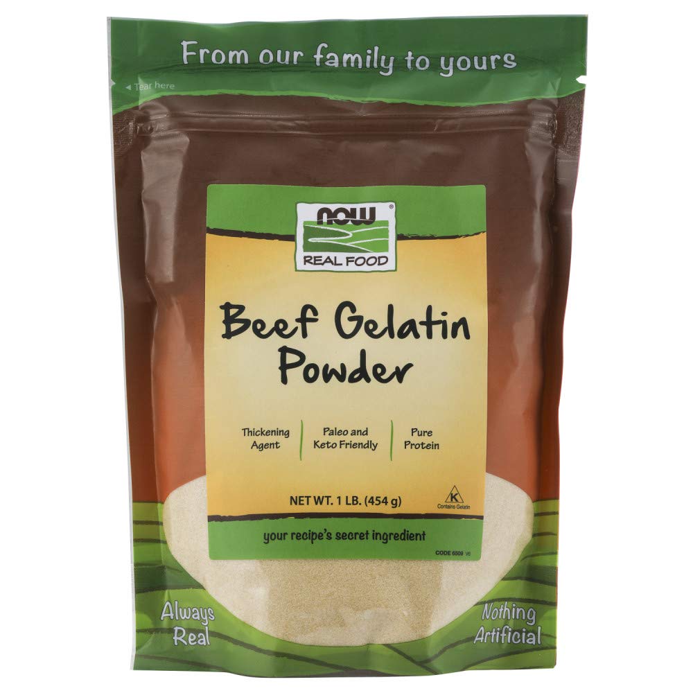 Foto 2 pulgar | Gelatina En Polvo Now Foods Beef  Espesante Natural  454 G - Venta Internacional.