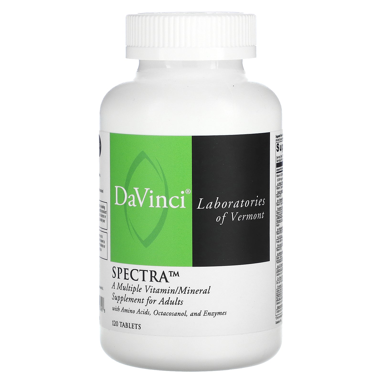 Foto 1 | Suplemento Davinci Laboratories Spectra 120 Tabletas - Venta Internacional.