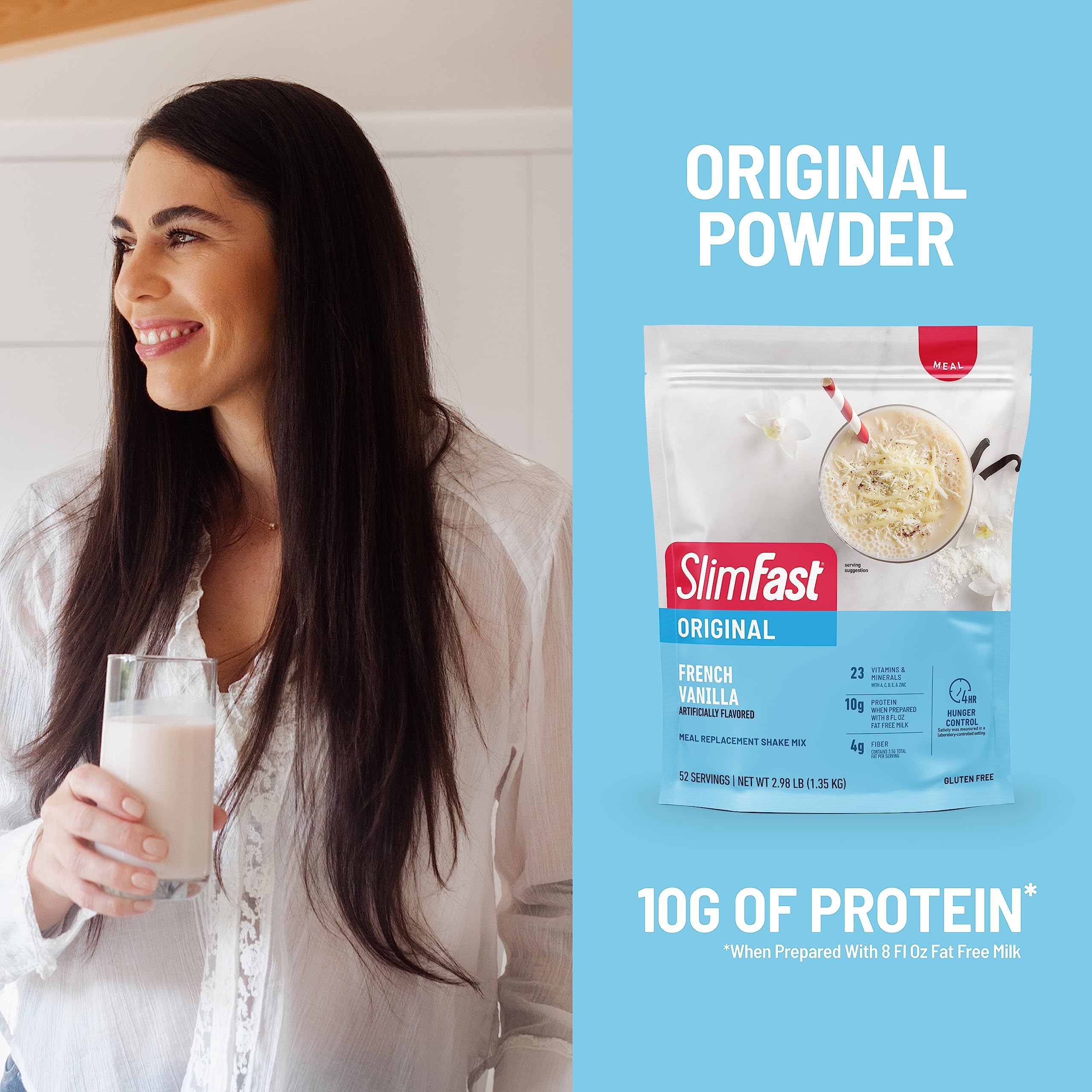 Foto 4 | Sustitutivo De Comidas En Polvo Slimfast Original French Vanilla - Venta Internacional.