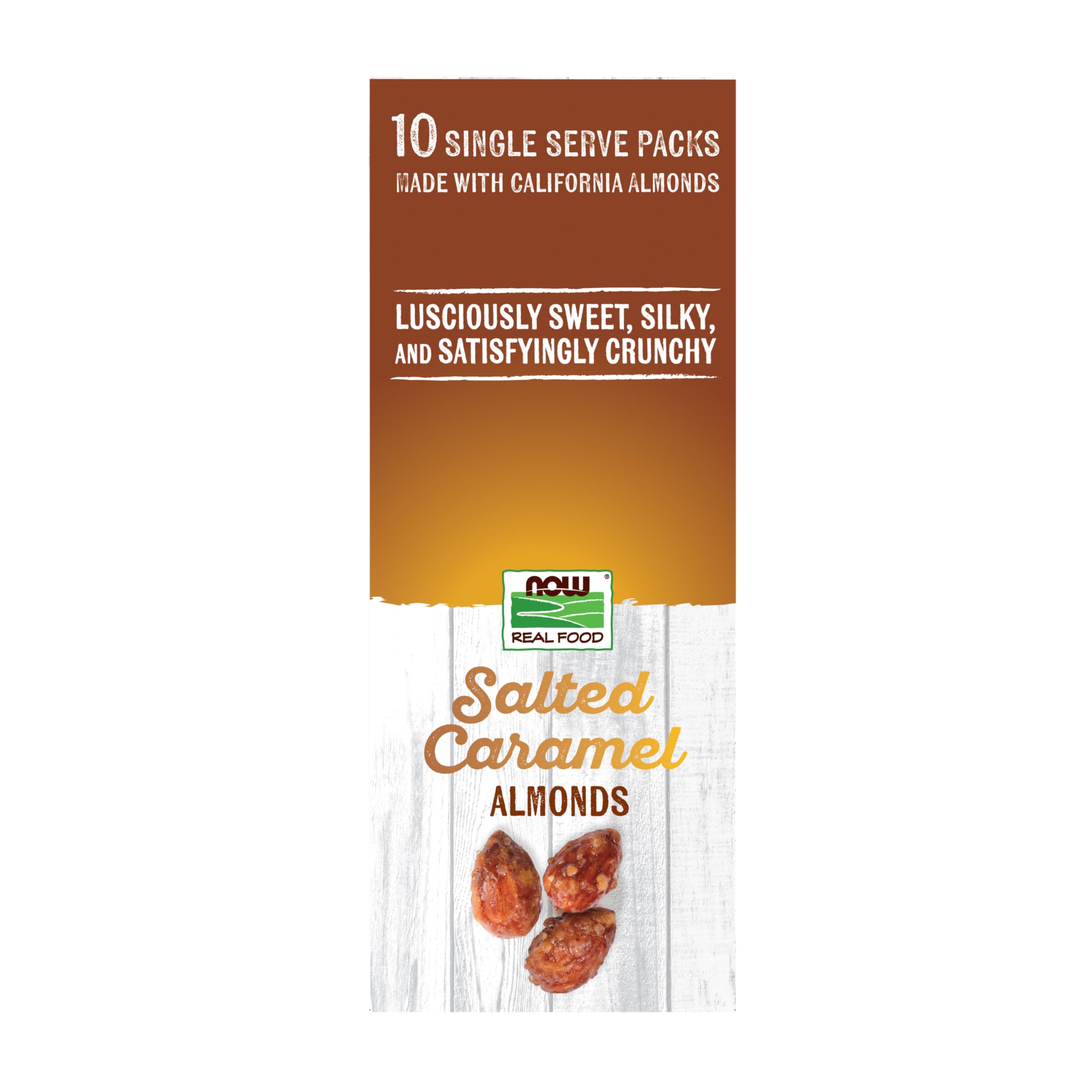 Foto 4 pulgar | 10 Paquetes Individuales De Almendras Con Caramelo Salado De Snack Now Foods - Venta Internacional.