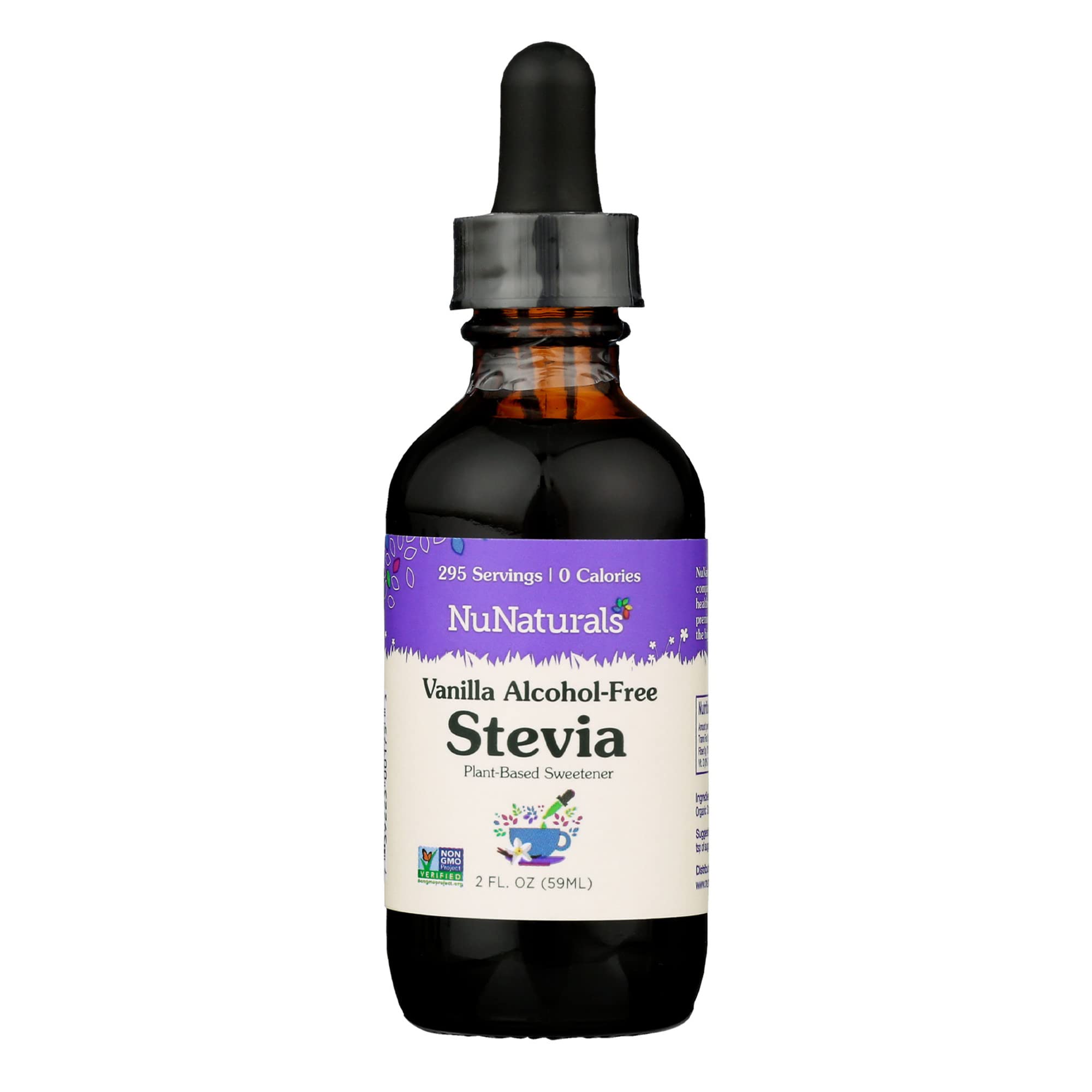 Foto 2 pulgar | Edulcorante Líquido Stevia Nunaturals Sin Azúcar  60 Ml  Vainilla - Venta Internacional.