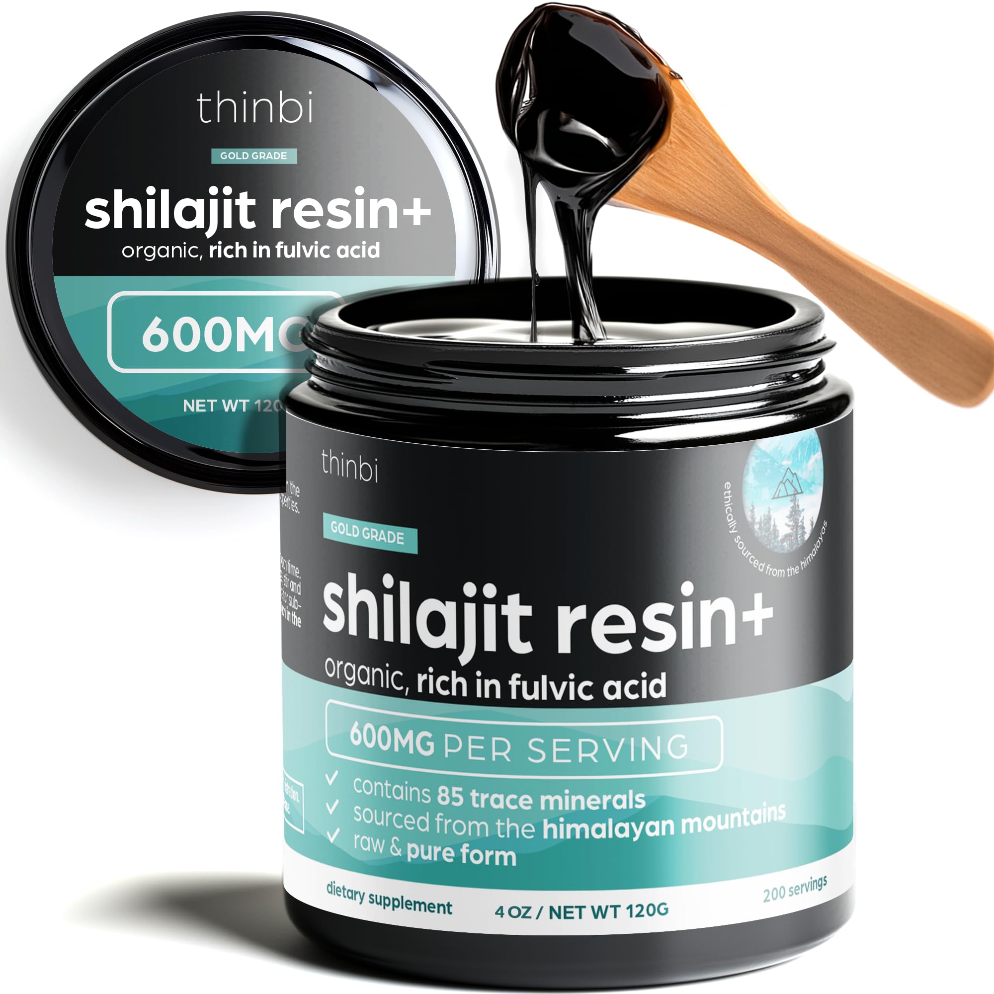 Foto 2 pulgar | Resina Shilajit Artnaturals Extra Strength 120 Ml Con Ácido Fúlvico - Venta Internacional.
