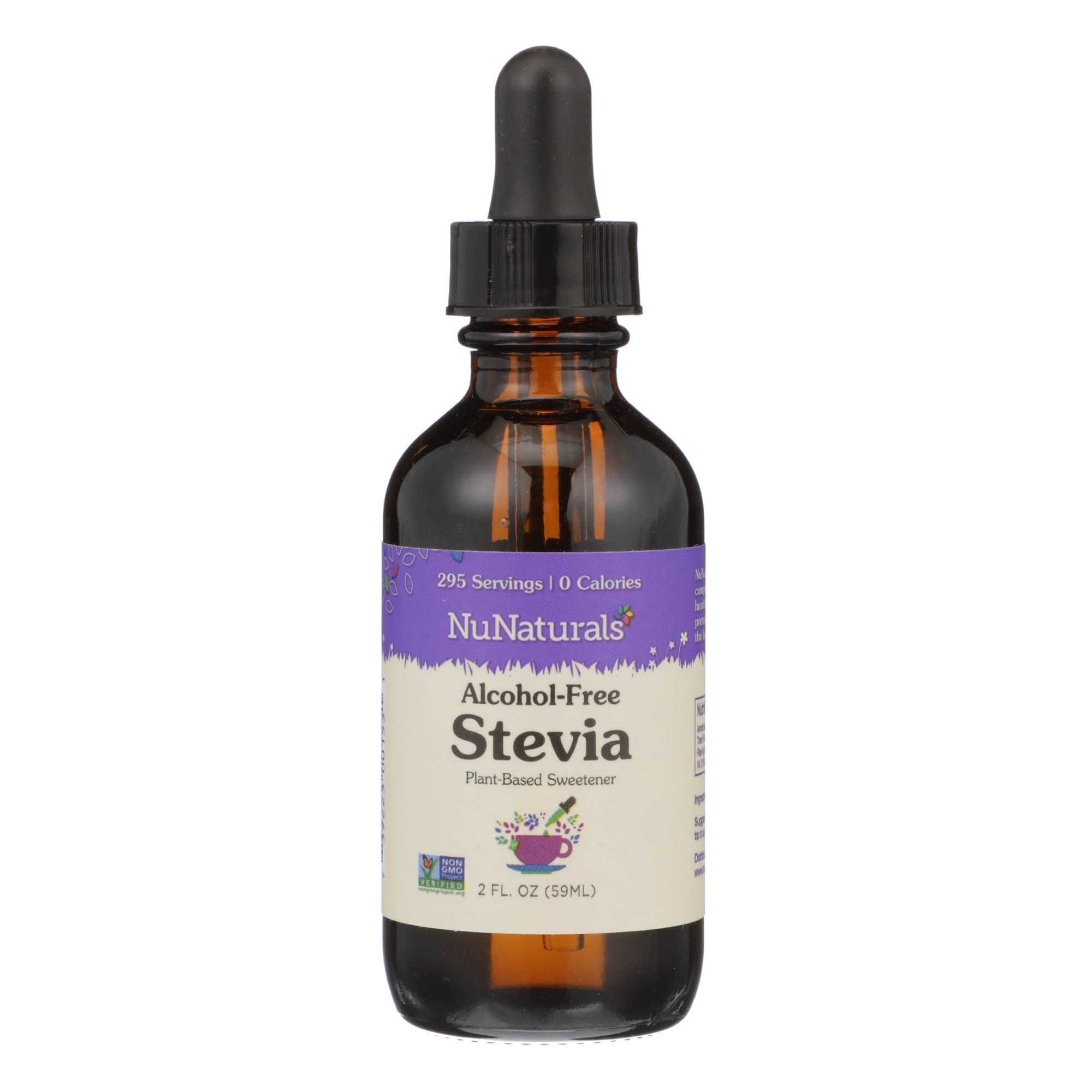 Foto 1 | Edulcorante Líquido De Stevia Nunaturals  60 Ml  Cero Calorías - Venta Internacional.