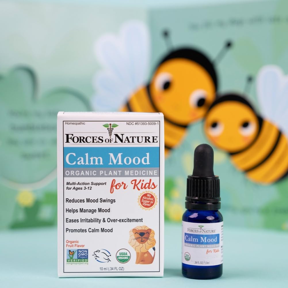 Foto 5 pulgar | Medicina Homeopática Forces Of Nature Calm Mood Para Niños  10 Ml - Venta Internacional.