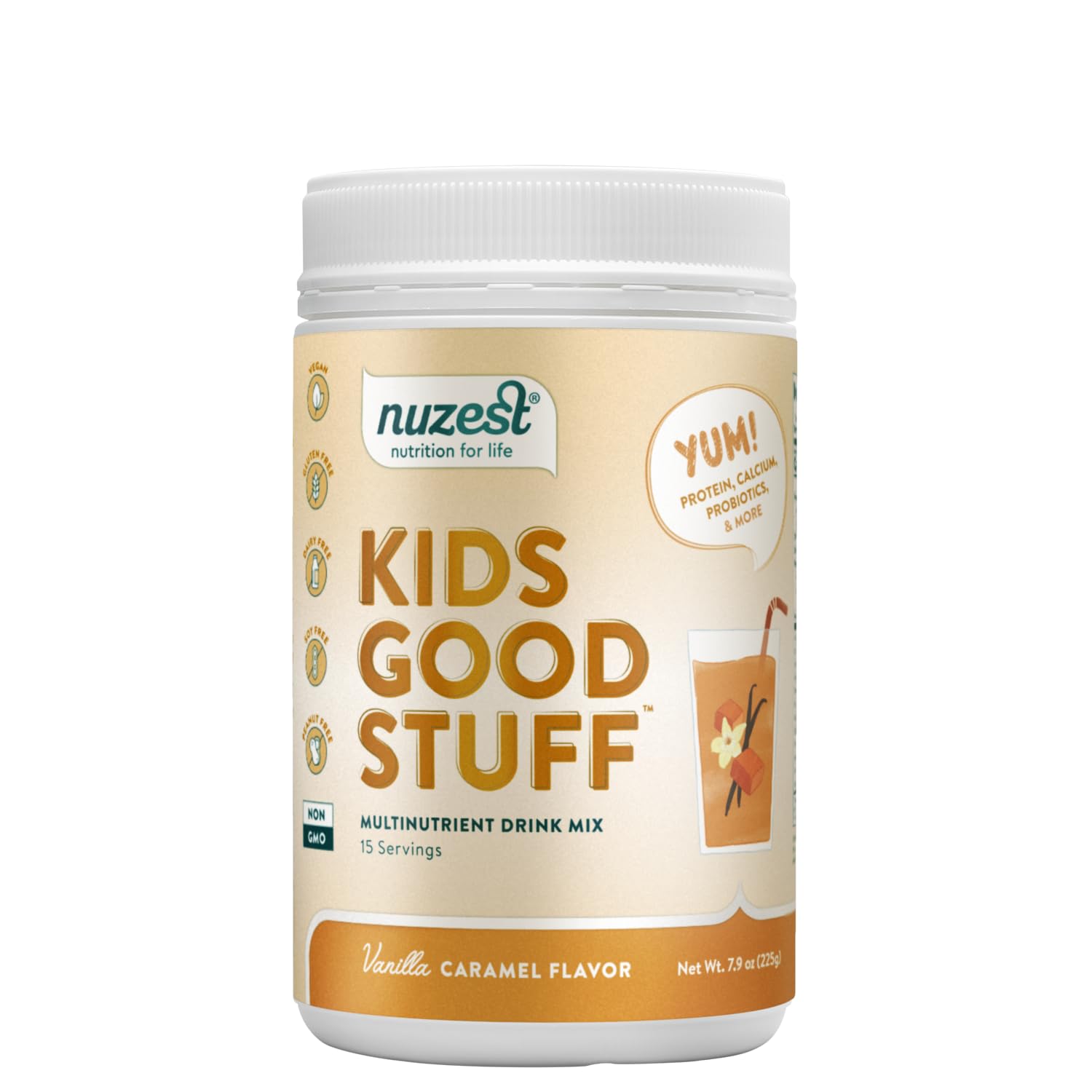 Foto 1 | Suplemento Nutricional Nuzest Kids Good Stuff Vanilla 225g - Venta Internacional.