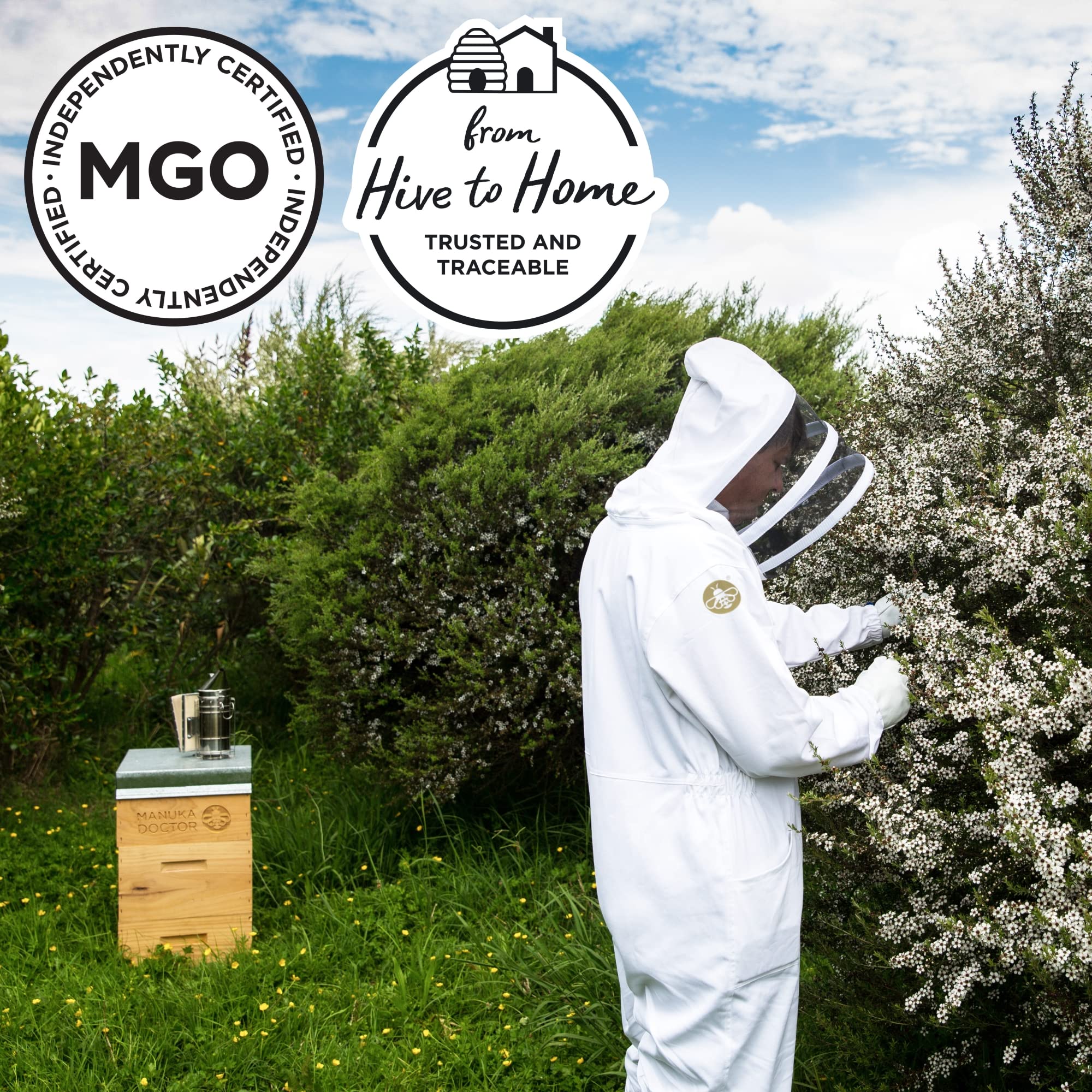 Foto 8 pulgar | Honey Manuka Doctor Mgo 125+ Monofloral 100% Puro  250 Ml - Venta Internacional.