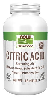 Foto 1 | Conservante Natural De Ácido Cítrico Sprouting Aid Now Foods 454 G - Venta Internacional.