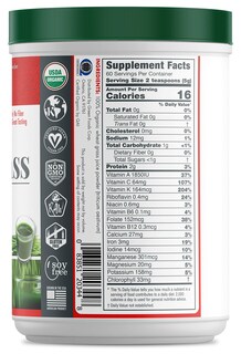 Foto 1 | Wheat Grass Shots Green Foods Organic 300 Ml Certificado Kosher - Venta Internacional.
