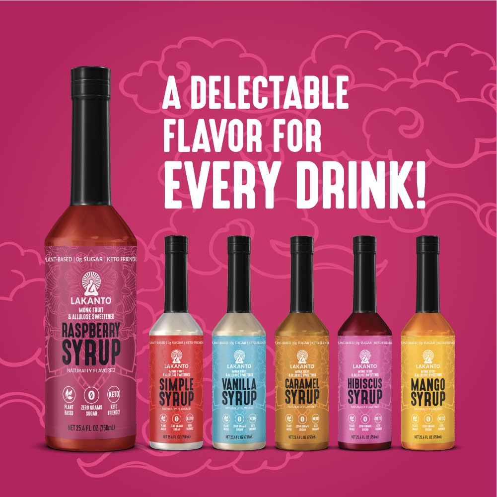 Foto 6 | Sirope Aromatizante Lakanto Simple Monk Fruit Edulcorante 750 Ml - Venta Internacional.