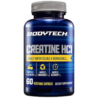 Foto 2 | Suplemento Bodytech Creatina Hcl En Polvo 60 Cápsulas 750 Mg - Venta Internacional.
