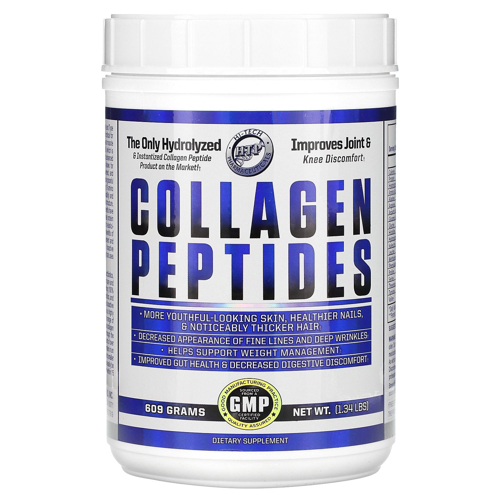 Foto 1 | Suplemento De Péptidos De Colágeno De Hi Tech Pharmaceuticals 275 G - Venta Internacional.