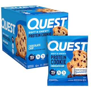 Foto 1 | Protein Cookie Quest Nutrition Con Chispas De Chocolate 15 G De Proteína - Venta Internacional.