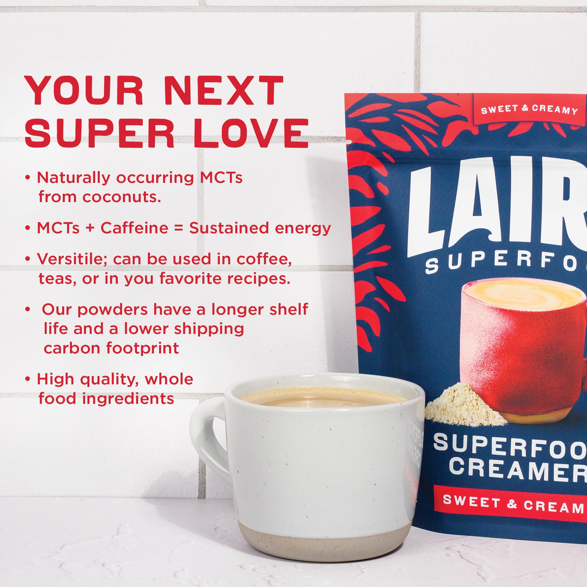 Foto 5 | Crema De Café Laird Superfood  Coco No Lácteo  Bolsa De 240 Ml - Venta Internacional.