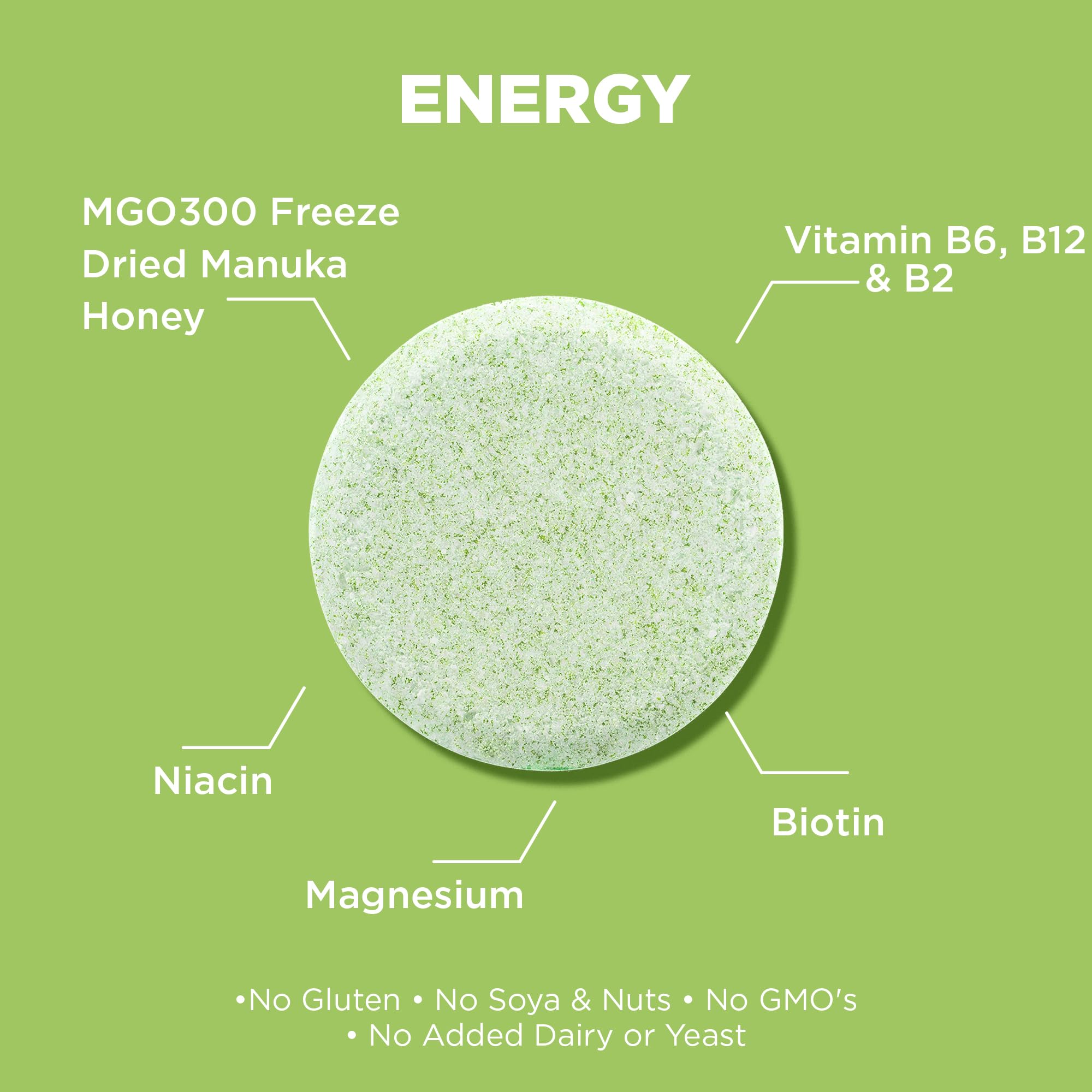 Foto 3 pulgar | Suplemento De Bebida Energética Manuka Doctor Energy* Con Miel De Manuka - Venta Internacional.
