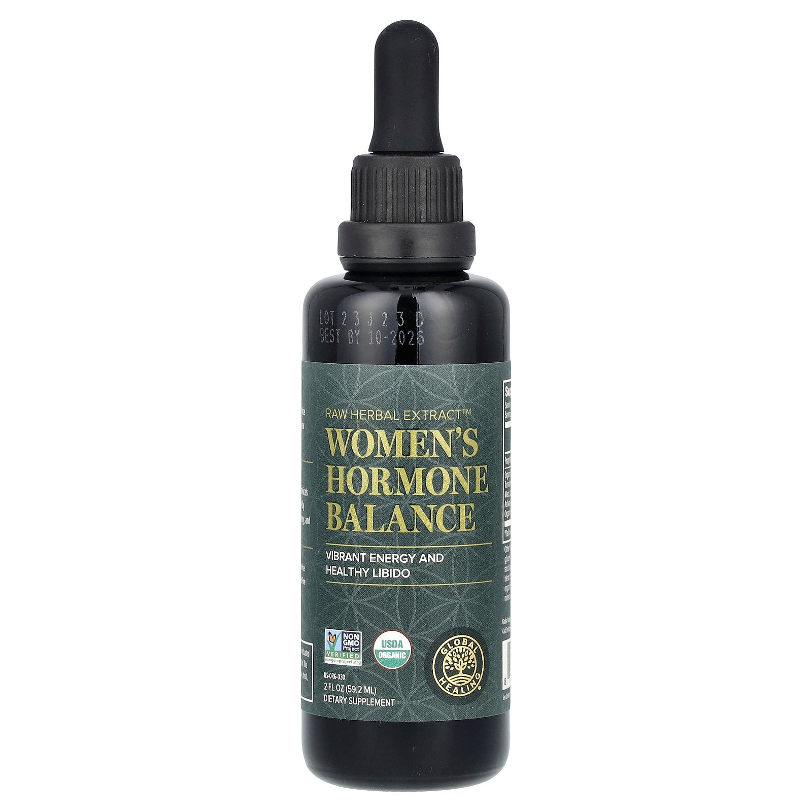 Foto 2 pulgar | Extracto De Hierbas Global Healing Women's Hormone Balance 59.2 Ml - Venta Internacional.