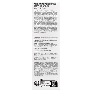 Foto 3 | Ampolla De Péptido De Aminoácidos Aplb Serum 40 Ml - Venta Internacional.