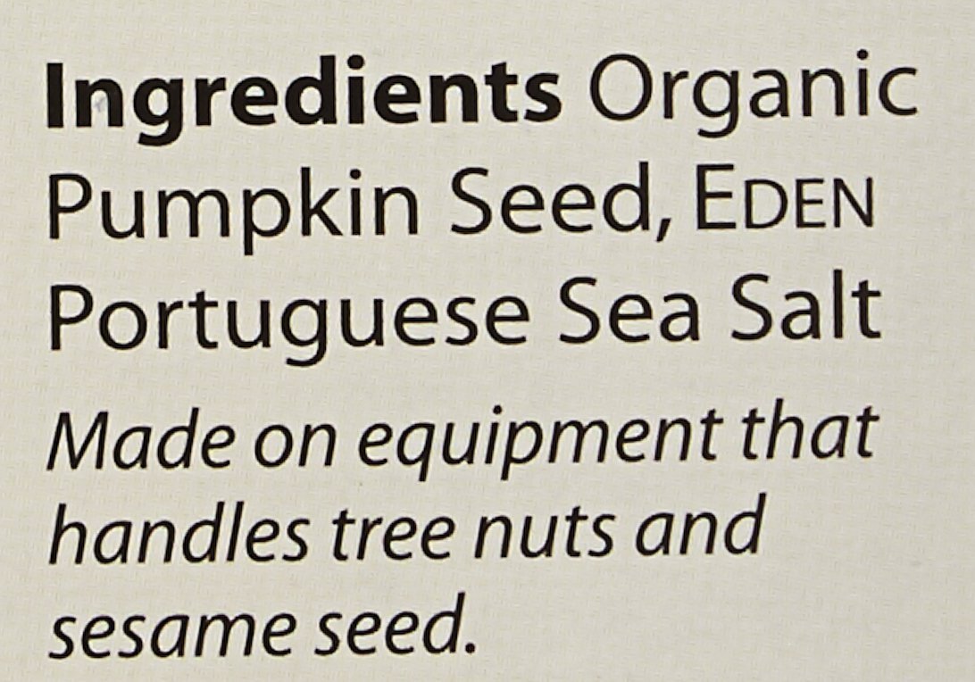 Foto 3 | Semillas De Calabaza Orgánicas Snack Eden Foods Pocket Snacks 28 3 G X12 - Venta Internacional.