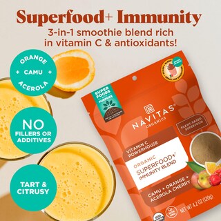 Foto 3 | Mezcla De Inmunidad Superfood+ Navitas Organics 120 Ml 30 Porciones - Venta Internacional.