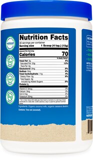 Foto 4 | Leche De Coco En Polvo Nutricost Organic 454 G - Sin Ogm - Venta Internacional.