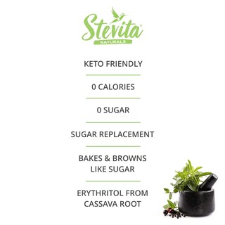 Foto 3 | Alternativa Al Azúcar Para Hornear Eritritol Orgánico Stevita 350 Ml - Venta Internacional.