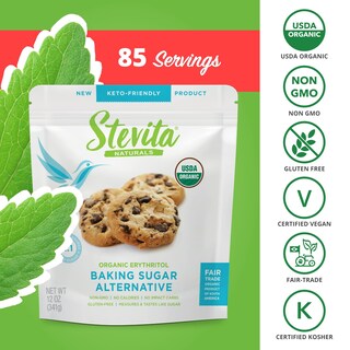 Foto 5 | Alternativa Al Azúcar Para Hornear Eritritol Orgánico Stevita 350 Ml - Venta Internacional.