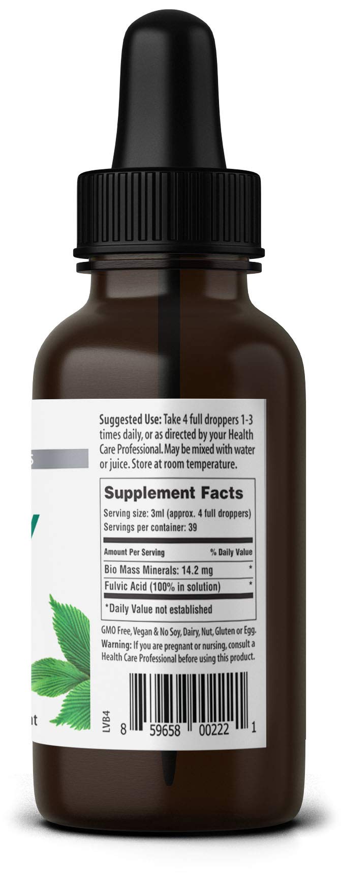 Foto 3 pulgar | Suplemento Multimineral American Nutriceuticals Vitality Boost Fulvic Acid Con Gotas De Oligoelementos - Venta Inte