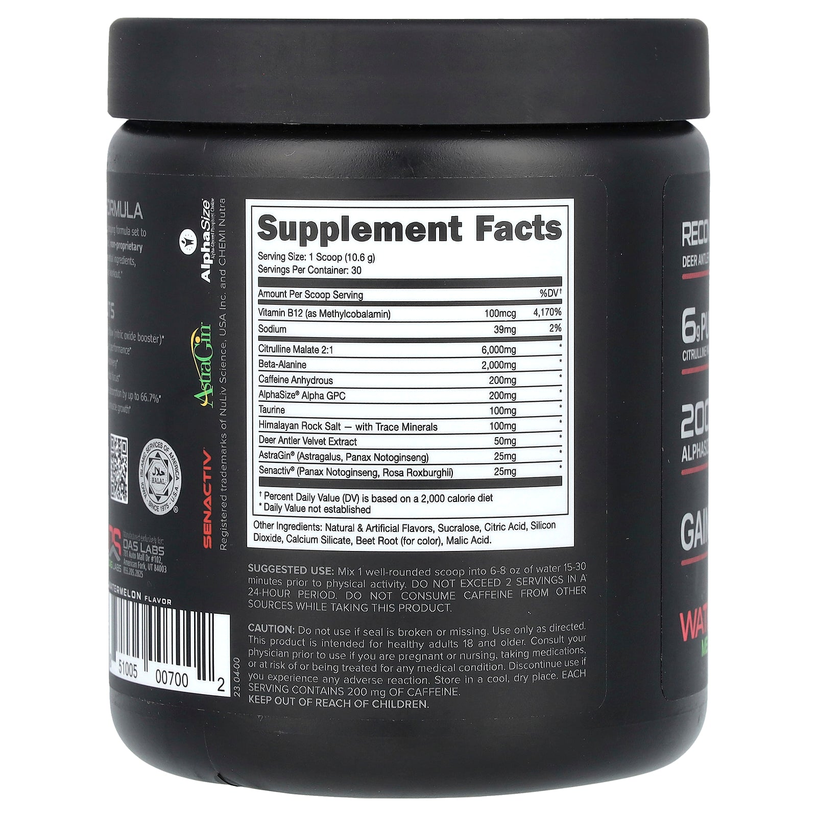 Foto 3 pulgar | Suplemento Bucked Up Pre-workout Sandía 318g - Venta Internacional.