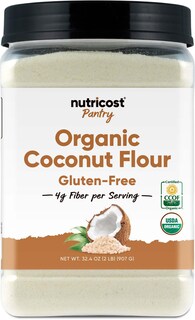 Foto 1 | Harina De Coco Nutricost Pantry Organic 907 G Sin Gluten Y Sin Ogm - Venta Internacional.