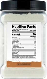 Foto 5 | Harina De Coco Nutricost Pantry Organic 907 G Sin Gluten Y Sin Ogm - Venta Internacional.