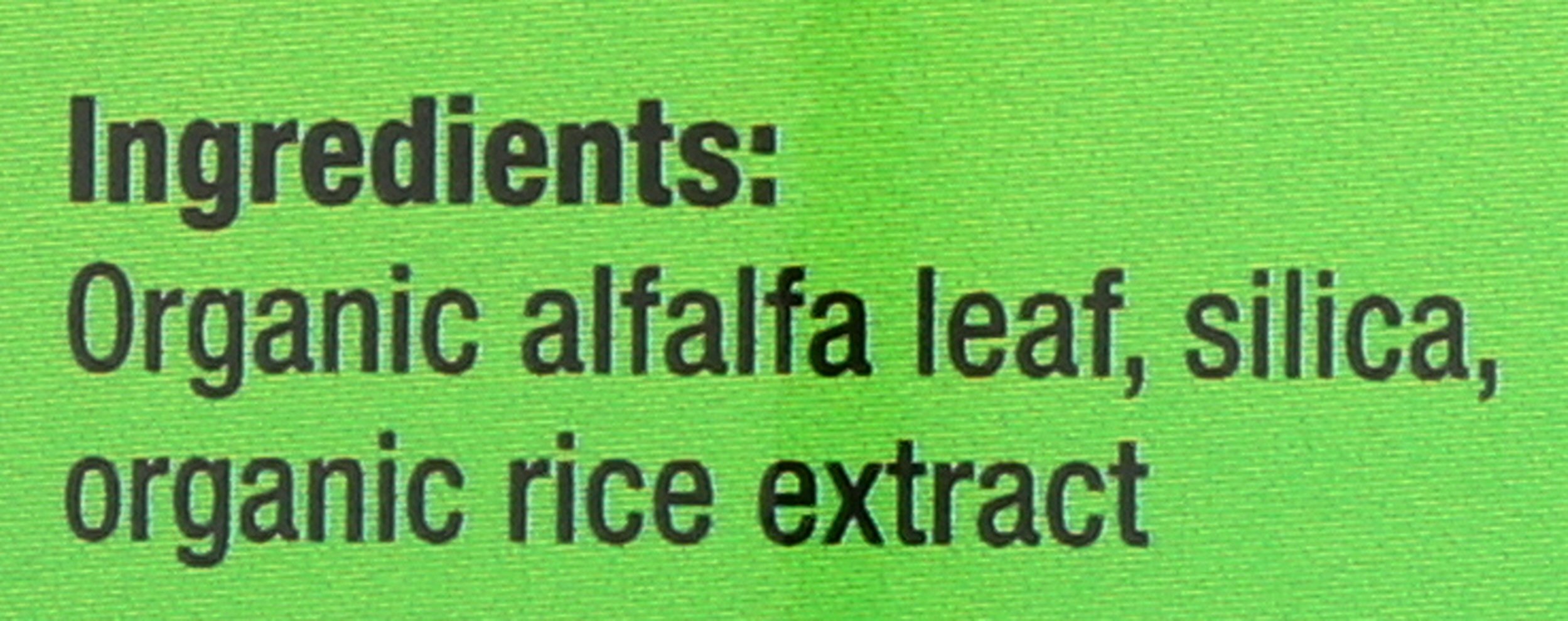 Foto 5 pulgar | Alfalfa Orgánica Supplement Pines 500 Tabletas - Venta Internacional.