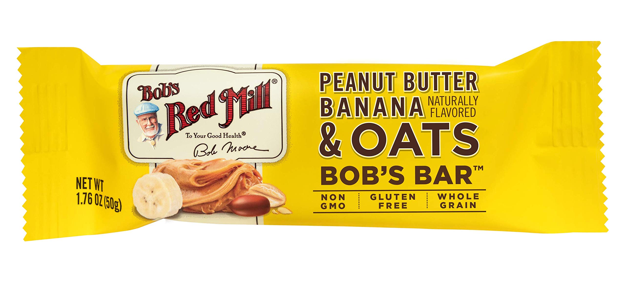 Foto 6 | Snack Bar Bob's Red Mill  Mantequilla De Cacahuete  Plátano Y Avena  Paquete De 12 - Venta Internacional.