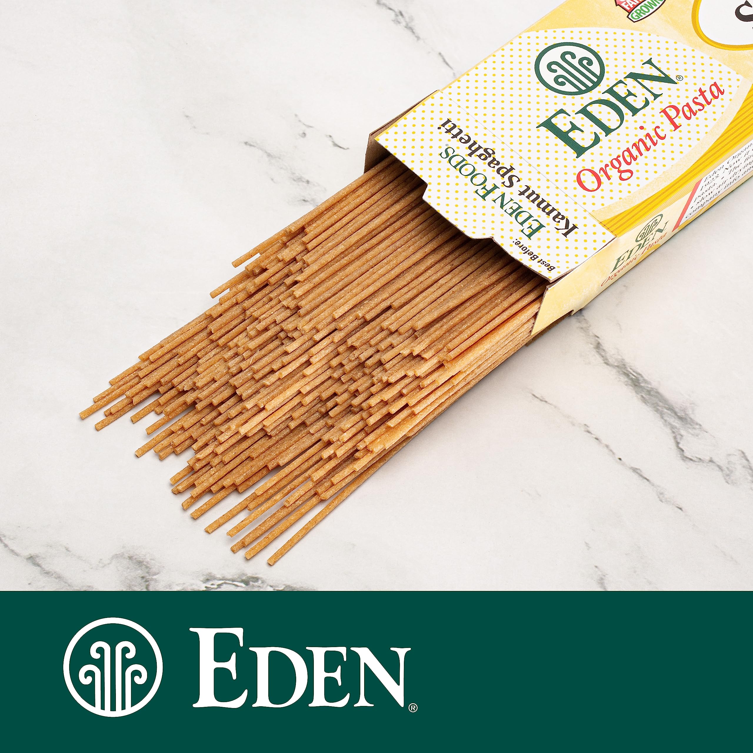 Foto 5 pulgar | Espaguetis Orgánicos Kamut De Pasta Eden  400 G  100% Integrales - Venta Internacional.