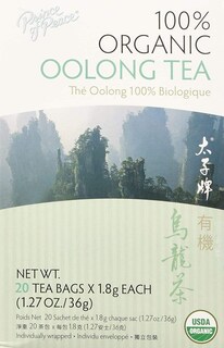 Foto 1 | Tea Prince Of Peace Organic Oolong 20 Bolsitas De Té 100% Orgánico - Venta Internacional.
