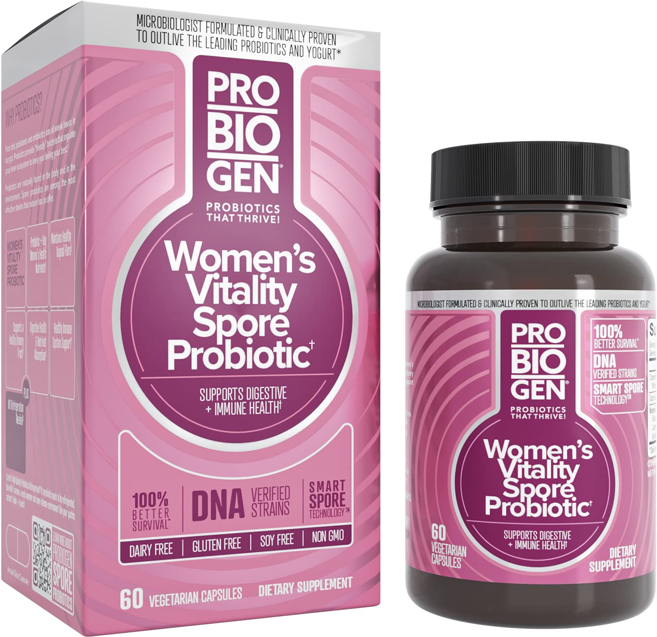 Foto 1 | Suplemento Probiogen Women's Daily Vitality Probiotic 60 Cápsulas - Venta Internacional.