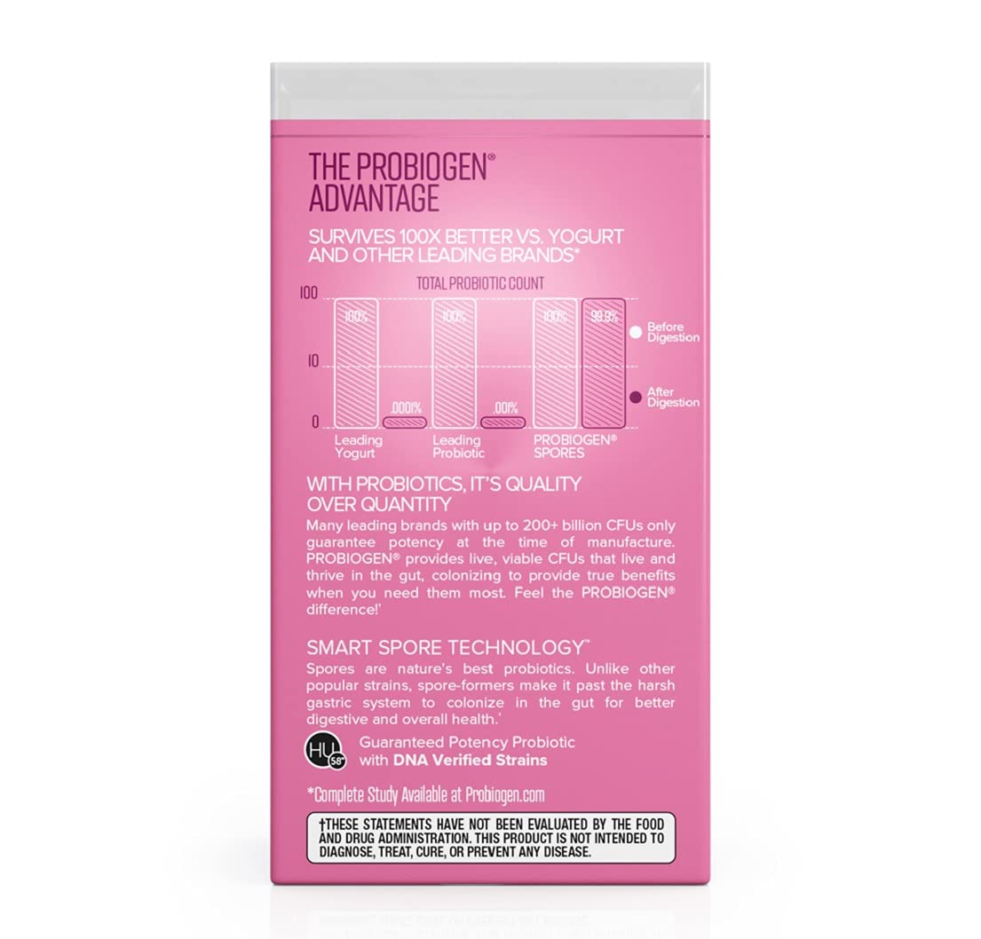 Foto 3 | Suplemento Probiogen Women's Daily Vitality Probiotic 60 Cápsulas - Venta Internacional.