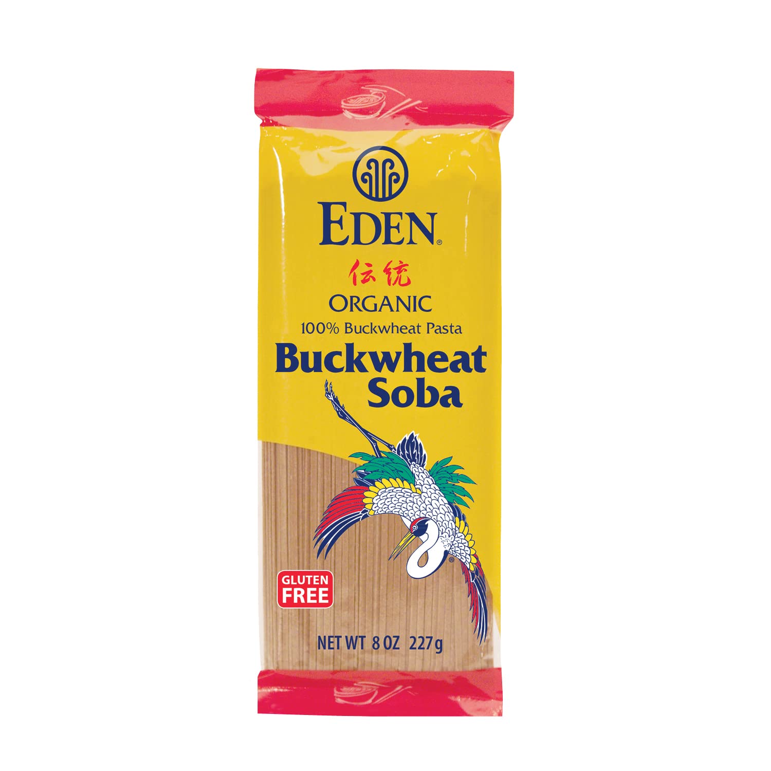 Foto 2 pulgar | Soba De Trigo Sarraceno Pasta Eden  100% Orgánico  Sin Gluten  250 Ml - Venta Internacional.