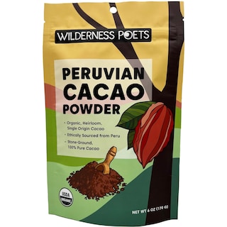 Foto 1 | Cacao En Polvo Wilderness Poets Organic Raw 170g - Venta Internacional.