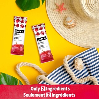 Foto 4 | Bar De Frutas Eso Es Todo. Manzanas Y Cerezas 100% Naturales 12 Unidades - Venta Internacional.